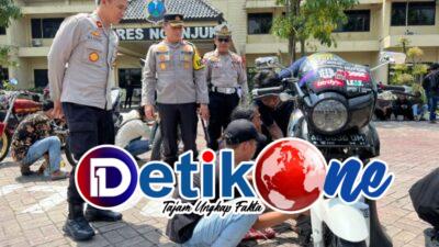 Polres Nganjuk Kembalikan Motor Hasil Operasi Saat Ramadhan, Berikut Persyaratannya