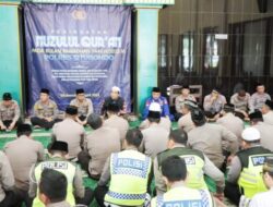 Memperingati Nuzulul Qur’an 1444 H, Polres Situbondo Menggelar Pengajian dan Tauziah