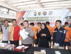 Polres Lamongan Berhasil Ungkap 9 Kasus Yang Melibatkan Oknum Pesilat