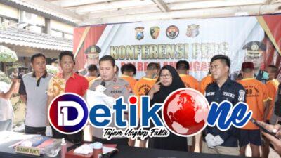 Polres Lamongan Berhasil Ungkap 9 Kasus Yang Melibatkan Oknum Pesilat