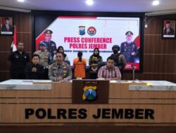 Pelaku Pembuang Jasad Bayi di Kebun Bambu Berhasil di Tangkap Polres Jember