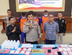 Tiga Tersangka Bersama Puluhan Ribu Pil Koplo Berhasil Diamankan Satresnarkoba Polres Jombang 
