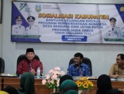 Bakal Dapat Kucuran Bantuan Dana, Puluhan Desa Dan Pengurus Bumdesa Ikuti Giat Sosialisasi