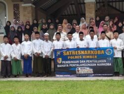 Polres Jember Gandeng Pondok Pesantren Laksanakan Program Bersinar