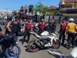 53 Sepeda Motor Sport Tak Sesuai Standard Berhasil Diamankan Polres Jember