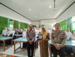 Satlantas Polres Bondowoso Melaksanakan Police Goes To School