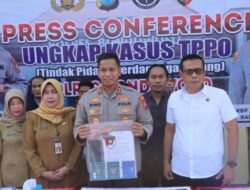 Press Conference Kapolres Bondowoso Ungkap Kasus TPPO, 1 Orang di Jadikan Tersangka