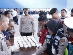 Pastikan Anggota Bersih Dari Narkoba, Polres Situbondo Gelar Tes Urin Mendadak