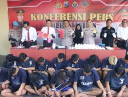 Dalam Enam Bulan, 44 Tersangka Narkoba Berhasil Diamankan Polres Tuban