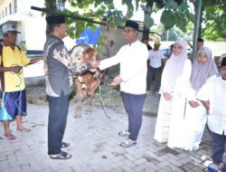Sambut Idul Adha, Polres Situbondo Qurban 7 Sapi dan 16 Kambing
