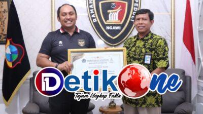 Polres Ngawi Raih Penghargaan Dari KPPN Madiun