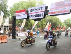 Kapolres Bondowoso Buka Turnamen Road Race Kapolres Cup