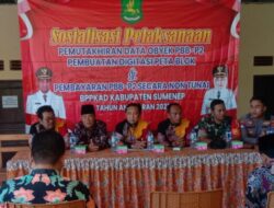 BPPKAD dan BPN Sumenep, Sosialisasi Pelaksanaan PBB P2 Menuju Digitasi Peta Blok