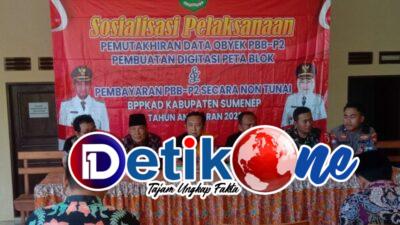 BPPKAD dan BPN Sumenep, Sosialisasi Pelaksanaan PBB P2 Menuju Digitasi Peta Blok