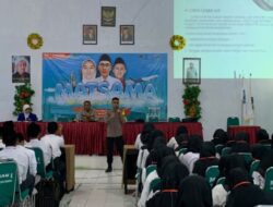 Masa Ta’aruf, Polisi Edukasi Kesadaran Hukum kepada Siswa Baru di MAN 1 Situbondo