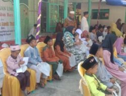 Jama’ah Sholawat Nariyah dan Muslimat Ranting NU Gayam Gelar Pengajian Dan Santunan Anak Yatim 
