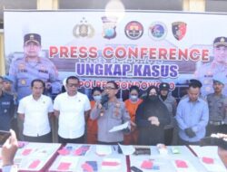 Polres Bondowoso Berhasil Ringkus Tiga Tersangka Kasus Dugaan Penipuan dan Penggelapan
