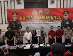 Sindikat Pencuri Internasional Asal Pakistan Berhasil Ditangkap Polrestabes Surabaya