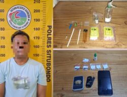 Simpan 6 Gram Sabu, Seorang Warga Talkandang Berhasil Ditangkap Satresnarkoba Polres Situbondo 