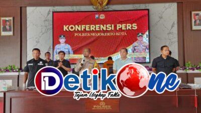 Polres Mojokerto Kota Tangkap 6 Pelaku Pengeroyokan Anggota Perguruan Silat 