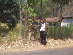 Kabel Telekomunikasi Yang Putus di Jalan Raya Tapen Hampir Memakan Korban