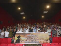 Pj Bupati Bondowoso Nonton Film Aku Rindu Bersama Kapolres