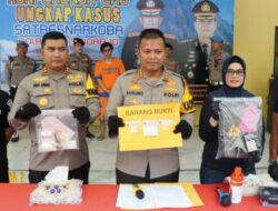 Seorang Kurir Sabu Berhasil Ditangkap Polresta Sidoarjo di Kamar Kostnya