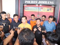 Satreskrim Polres Jombang Berhasil Amankan Komplotan Curanmor Berikut Penadahnya