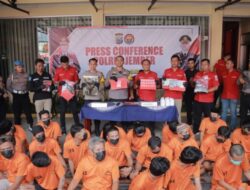 Satresnarkoba Polres Jember Berhasil Ungkap 38 Kasus Narkoba Selama Dua Bulan Terakhir