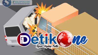 Kecelakaan di Jalan Tol KM. 812/A Antara Truk HINO dan Mitsubishi Pajero