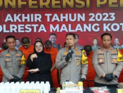 Capaian Luar Biasa Polresta Malang Kota Mengungkap 1.086 Kasus Selama Tahun 2023