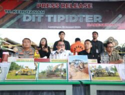 Dit Tipedter Bareskrim Polri Ungkap Kasus Ilegal Logging di Kalimantan Tengah