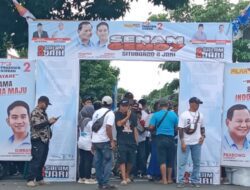 Dukung Prabowo-Gibran di Pilpres 2024, Pilar 08 Gelar Senam Gemoy di Situbondo