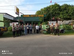 Koramil 0827/20 Sapudi Bersama Forkopimcam Gayam Bagikan Takjil Ramadhan