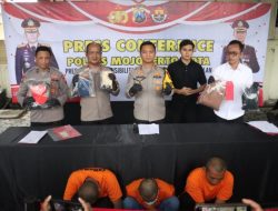 Pelaku Curanmor di 15 TKP Berhasil Ditangkap Polres Mojokerto Kota