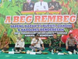 Pj. Bupati Bondowoso Hadiri Acara A Beg Rembeg Bersama Warga Desa Penanggungan