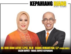 Pasangan Bacalon Bupati dan Wabup RIANG Semakin Berkibar