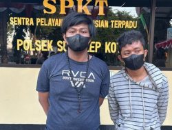 Terlibat Narkoba, Dua Warga Lenteng Dibekuk Satreskrim Polsek Sumenep Kota