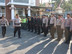 Kodim 0826/Pamekasan Menerjunkan Ratusan Personel Untuk Mendukung Suksesnya Pelaksanaan Pilkada Serentak Tahun 2024