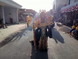 SMPN l Gayam Ikut Meriahkan Pawai Karnaval Dirgahayu Kemerdekaan RI ke-79