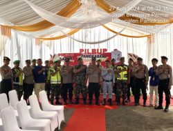 Tahap Pendaftaran Paslon di Pilkada 2024, TNI-Polri Sinergi Siap Amankan Kantor KPU Pamekasan