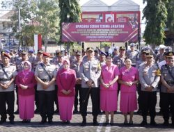 Kapolres Situbondo Pimpin Sertijab Kabag, Kasat dan Kapolsek Jajaran