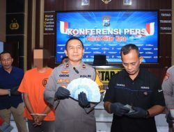 Polres Blitar Kota Berhasil Tangkap Tersangka Peredaran Uang Palsu Jaringan Medsos