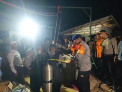 Wujud Sinergitas Polres Pamekasan, Sat Brimob, BPBD dan Masyarakat, Jenazah Di Dalam Sumur Dengan Mudah Dapat Dievakuasi