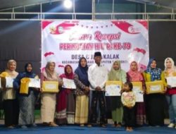 Pemdes Curah Kalak Situbondo Gelar Malam Resepsi dan Penerimaan Hadiah HUT RI ke-79