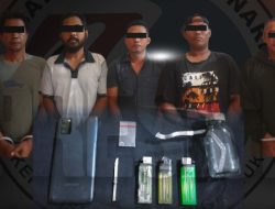 Satresnarkoba Polres Sumenep Tangkap Lima Warga Terkait Kasus Narkoba Jenis Sabu