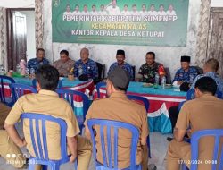 Camat Raas Monitoring Pembangunan Anggaran Dana Desa Tahap 2