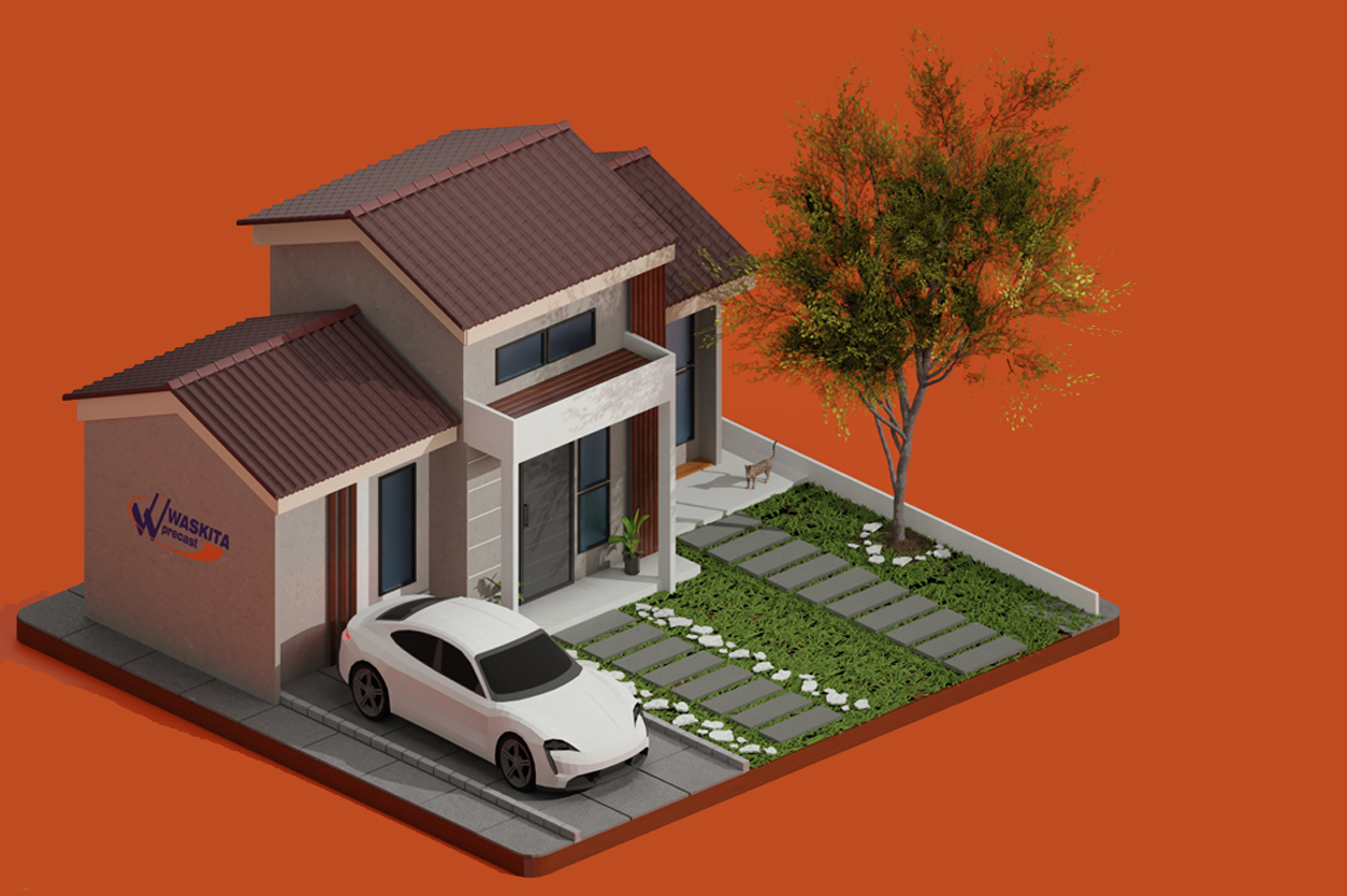 rumah modular waskita