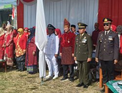 Upacara Peringatan Detik-Detik Proklamasi Kemerdekaan RI Ke-80 di Lapangan Desa Krejengan Berlangsung Khidmat