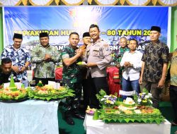 Tasyakuran HUT TNI ke-80 Tahun 2025 Digelar Bersama Forkopimca Krejengan